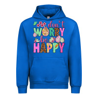 Cobalt Don't worry be happy Easter Day Urban Hoodie - HowdyJamesFarm