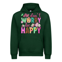 Foreset Green Don't worry be happy Easter Day Urban Hoodie - HowdyJamesFarm