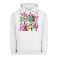 Pigment Lunar Rock Don't worry be happy Easter Day Urban Hoodie - HowdyJamesFarm