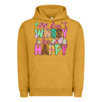 Pigment Peanut Butter Don't worry be happy Easter Day Urban Hoodie - HowdyJamesFarm