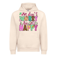 Sandshell Don't worry be happy Easter Day Urban Hoodie - HowdyJamesFarm