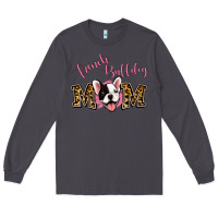 Smoke french bulldog mom Long Sleeve Tee - Jasminsmagicworld