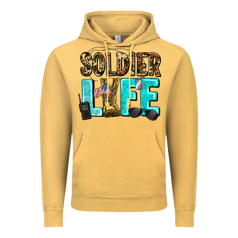 Soldier  Life Vintage Hoodie by AdoDesignShop | Teevron