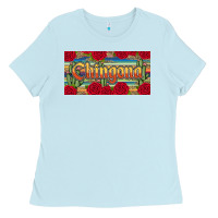 Baby Blue chingona Ladies Tee - JahusDesignShop