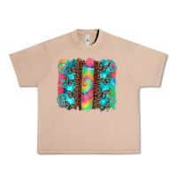 Burro hippie peace sign butterfly leopard and tie dye brushstroke Urban Heavy Tee - Artiststas