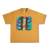 Peanut Butter hippie peace sign butterfly leopard and tie dye brushstroke Urban Heavy Tee - Artiststas