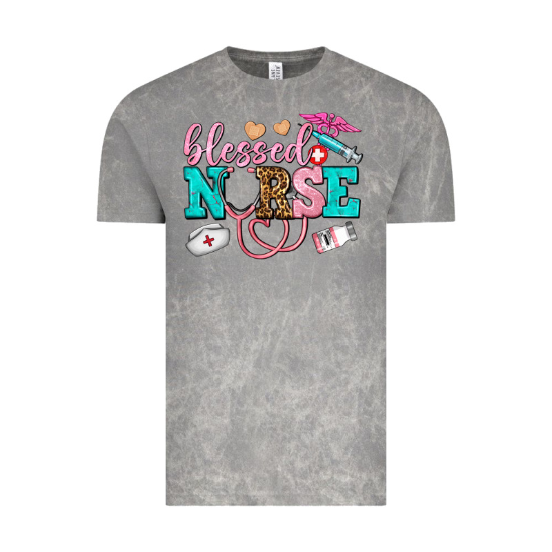 Blessed Nurse Vintage Tee by AdoDesignShop | Teevron