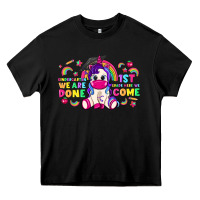Black kindergarten we are done 1st here we come with unicorn Heavy Core Tee - texasbilliewilder
