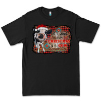 Black all i want for christmas is a cow aztec Premium Tee - RanaPortraitStore