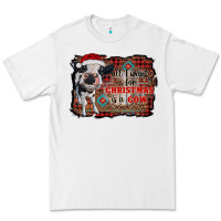 White all i want for christmas is a cow aztec Premium Tee - RanaPortraitStore