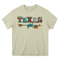 Mossy texas girl serape turquoise leopard cowhide arrow Heavy Core Tee - Artiststas