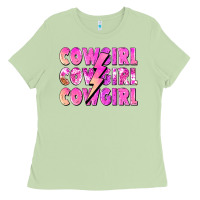 Matcha cowgirl cowgirl lightning bolt Ladies Tee - Zillion Design Studio