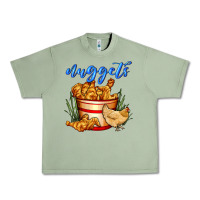 Oil Green nuggets Urban Heavy Tee - AdoDesignShop