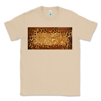 Mushroom wooden leopard glitter  license plate template Classic Tee - BarkalooDesign