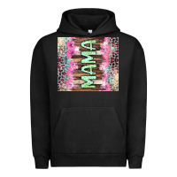 Pigment Black Mama leopard Urban Hoodie - CowGirlArtShop