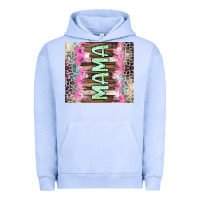 Pigment Grape Ice Mama leopard Urban Hoodie - CowGirlArtShop