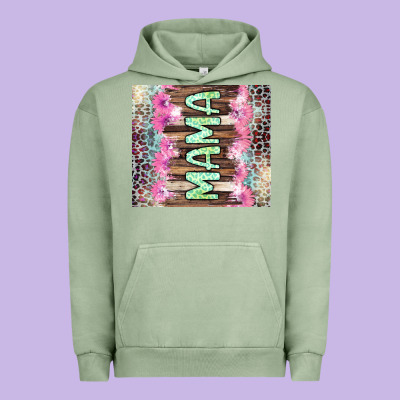 Mama Leopard Urban Hoodie Designed By Cowgirlartshop