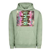 Pigment Oil Green Mama leopard Urban Hoodie - CowGirlArtShop