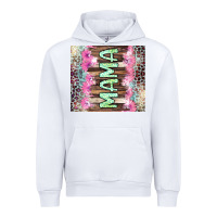 White Mama leopard Urban Hoodie - CowGirlArtShop