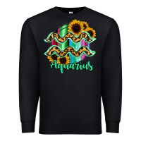 Black Aquarius Zodiac Premium Sweatshirt - Bettercallsaul
