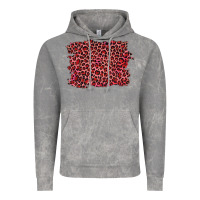 Cloud Rock pink leopard background Vintage Hoodie - RanaPortraitStore