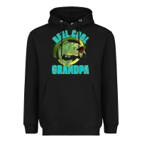 Black reel cool grandpa Heavyweight Hoodie - Jasminsmagicworld