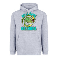 Heather Grey reel cool grandpa Heavyweight Hoodie - Jasminsmagicworld