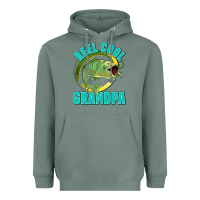 Reel Cool Grandpa Heavyweight Hoodie | Teevron