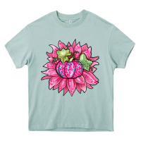 Arona sunflower pumpkin breast cancer Heavy Core Tee - Zillion Design Studio