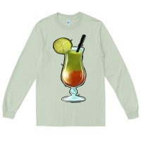 Matcha Margarita Glass Long Sleeve Tee - Jasminsmagicworld