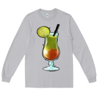 Moon Dust Margarita Glass Long Sleeve Tee - Jasminsmagicworld