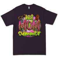 Plum hot mom summer Premium Tee - texasbilliewilder