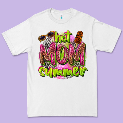 Hot Mom Summer Premium Tee Designed By Texasbilliewilder