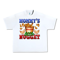 White mommy's little nugget Urban Heavy Tee - AdoDesignShop