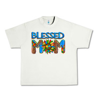 Pistachio blessed mom autism Urban Heavy Tee - AdoDesignShop
