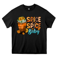 Black spice spice baby Heavy Core Tee - Zillion Design Studio