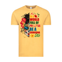 Vintage Mustard in a world full of princess be a chingona Vintage Tee - BundleAndBundleShop