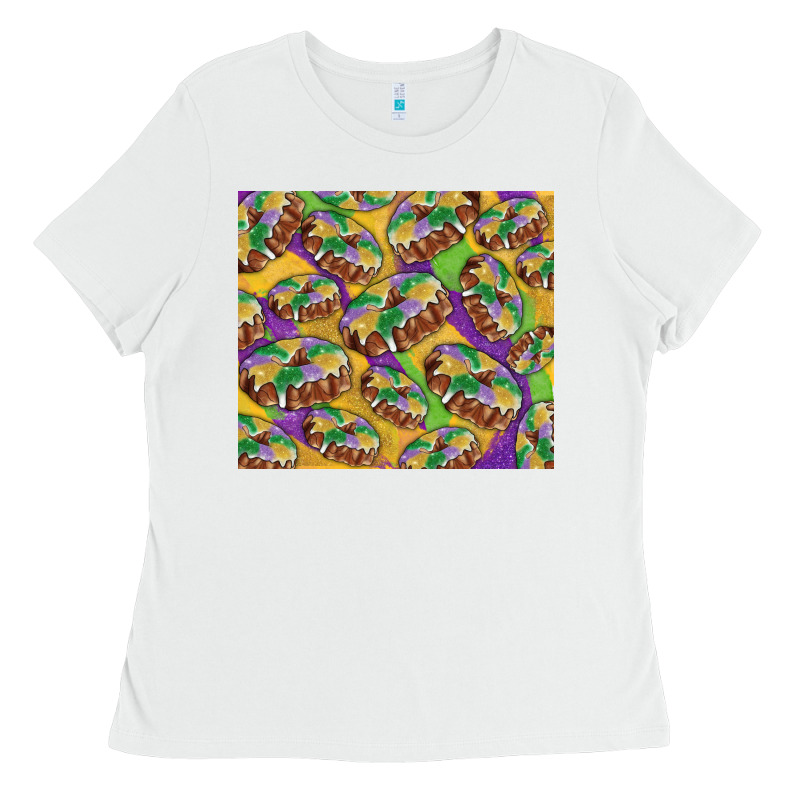 Mardi Gras King Cake Ladies Tee by RanaPortraitStore | Teevron