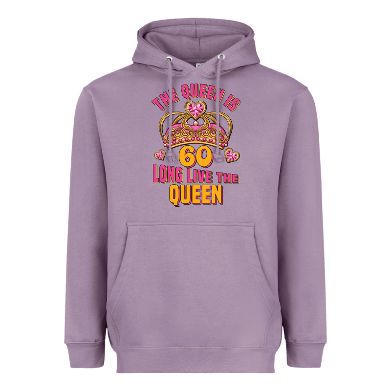 The Queen Is 60 Long Live The Queen Heavyweight Hoodie by Jasminsmagicworld | Teevron