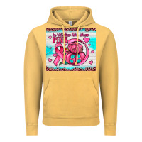 Vintage Mustard in october we wear pink Vintage Hoodie - JahusDesignShop