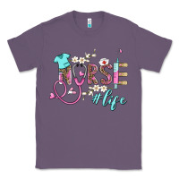 Lavender nurse life Classic Tee - BarkalooDesign