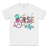 White nurse life Classic Tee - BarkalooDesign