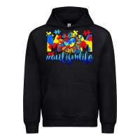 Black Mom Autism life Urban Hoodie - CowGirlArtShop