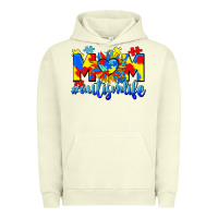 Pigment Pistachio Mom Autism life Urban Hoodie - CowGirlArtShop