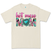 Hot Mess Mom Premium Tee | Teevron