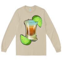 Mushroom Tequila Shot Long Sleeve Tee - Jasminsmagicworld