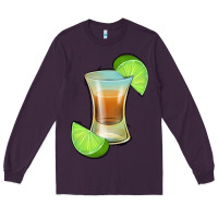 Plum Tequila Shot Long Sleeve Tee - Jasminsmagicworld