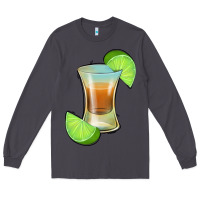 Smoke Tequila Shot Long Sleeve Tee - Jasminsmagicworld