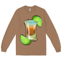 Toasted Coconut Tequila Shot Long Sleeve Tee - Jasminsmagicworld