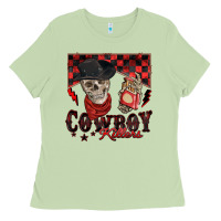 Matcha cowboy killer Ladies Tee - Zillion Design Studio